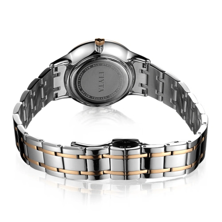 FIYTA,Joyart 30mm,30mm,Stainless Steel,White,Quartz,Date,Day,M800011,M800011.MWM