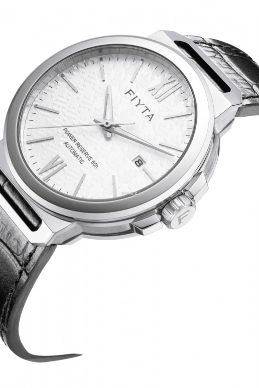 FIYTA,Yachtsman 42mm,42mm,Stainless Steel,Silver White,Automatic,Day,Sapphire,GA852000,GA852000.WWB