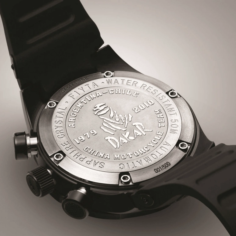 FIYTA,Extreme 45mm,45mm,Titanium,Black,Automatic,Chronograph,Day,GA8188,GA8188.BTB