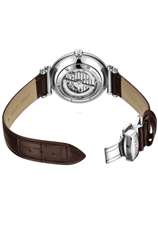 FIYTA,IN 41.50mm,41.50mm,Stainless Steel,Brown,Automatic,Day,Sapphire,GA850012,GA850012.WKK