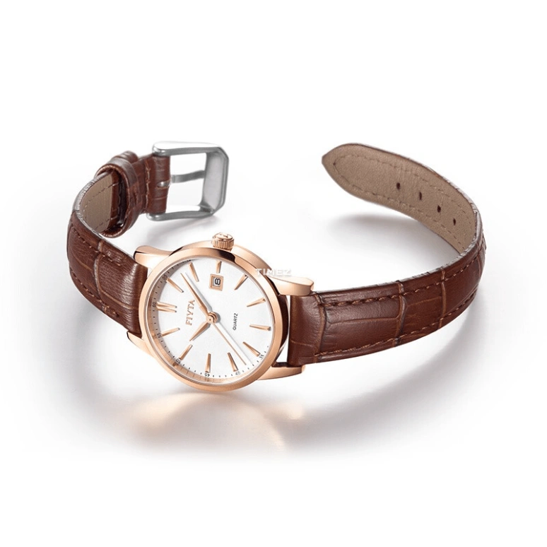 FIYTA,Classic 28mm,28mm,Stainless Steel,White,Automatic,Day,Sapphire,Crystal Glass,TL802002,TL802002.PWR