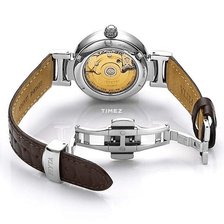 FIYTA,Heartouching 32mm,32mm,Stainless Steel,Rose Gold,White,Automatic,Sapphire,Round,LA8412,LA8412.MWRD