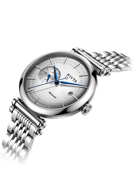FIYTA,IN 41.50mm,41.50mm,Stainless Steel,Silver,Automatic,Day,Sapphire,GA850012,GA850012.WWW