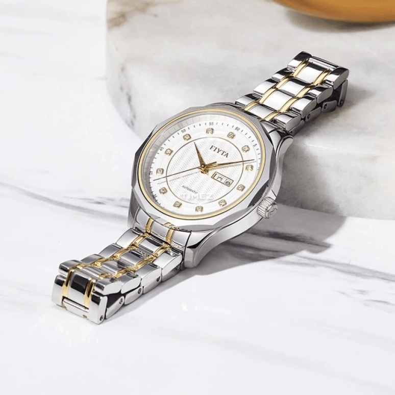 FIYTA,Other 35.60mm,35.60mm,Stainless Steel,Silver,Automatic,Date,Day,LA806003,LA806003.TWT