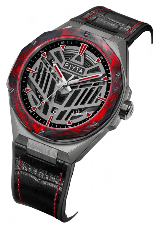 FIYTA,Extreme 44.50mm,44.50mm,Stainless Steel,Black,Automatic,Day,Sapphire,GA866016,GA866016.QBB