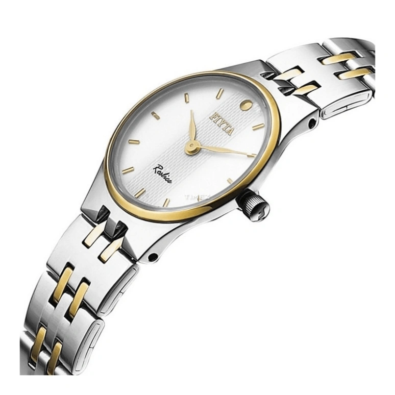 FIYTA,Joyart 23mm,23mm,Stainless Steel,Silver White,Quartz,Sapphire,Crystal Glass,Round,L226,L226.TWT
