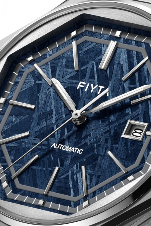 FIYTA,Aeronuatics 42mm,42mm,Stainless Steel,Blue,Automatic,Day,Sapphire,GA881005,GA881005.WLW