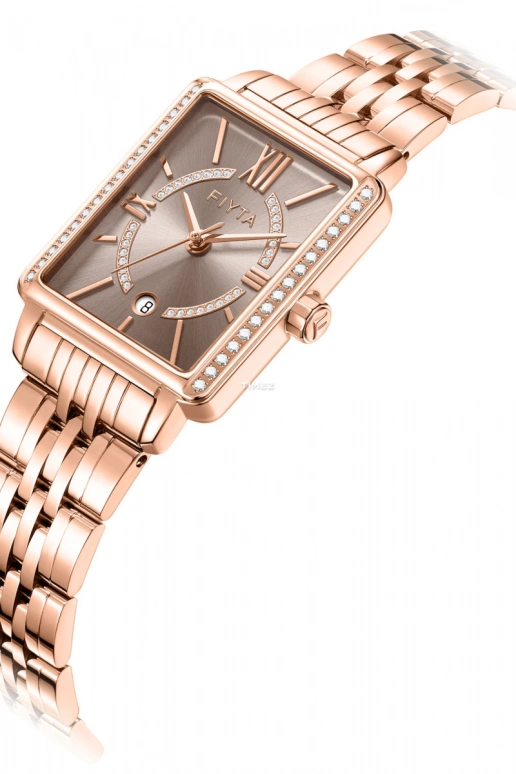 FIYTA,Allure 22.70mm,22.70mm,Stainless Steel,Grey,Quartz,Day,Sapphire,Crystal Glass,L865010,L865010.PHPD