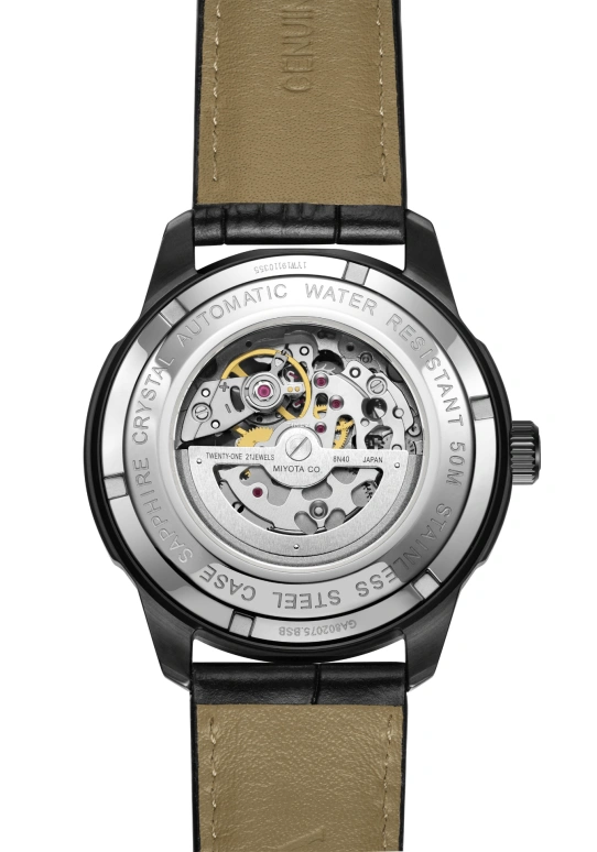 FIYTA,Classic 42mm,42mm,Stainless Steel,Black,Automatic,Sapphire,Round,GA802075,GA802075.BSB