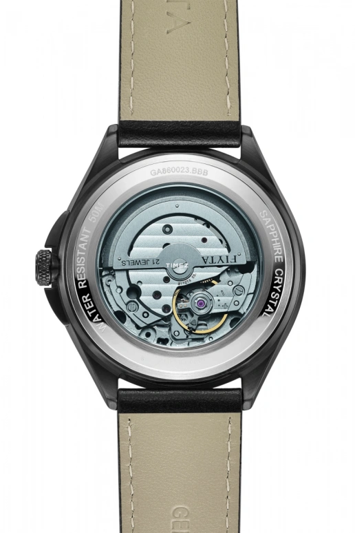 FIYTA,Photographer 42mm,42mm,Stainless Steel,Black,Automatic,Day,Sapphire,GA860023,GA860023.BBB