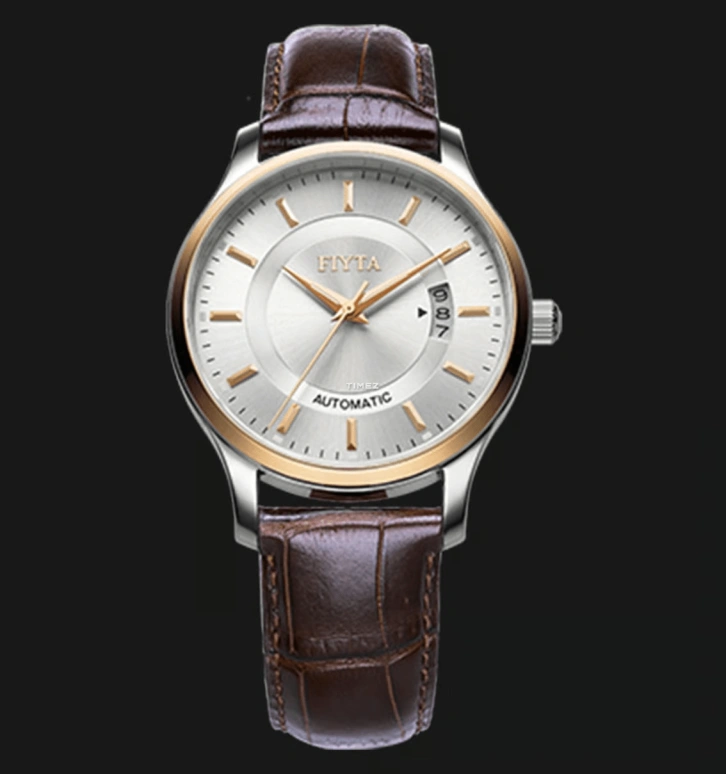 FIYTA,Joyart 40mm,40mm,Stainless Steel,Silver White,Automatic,Day,Round,GA8426,GA8426.MWR