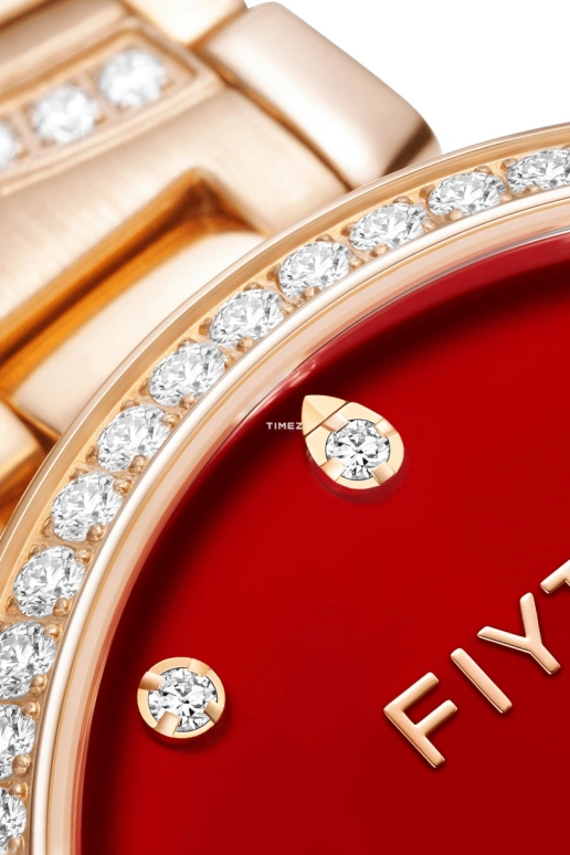 FIYTA,Heartouching 32mm,32mm,Stainless Steel,Red,Automatic,Sapphire,Round,LA869012,LA869012.PRPH