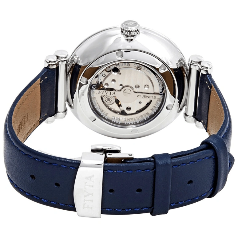 FIYTA,IN 41.50mm,41.50mm,Stainless Steel,Blue,Automatic,Day,Sapphire,GA850001,GA850001.WLL