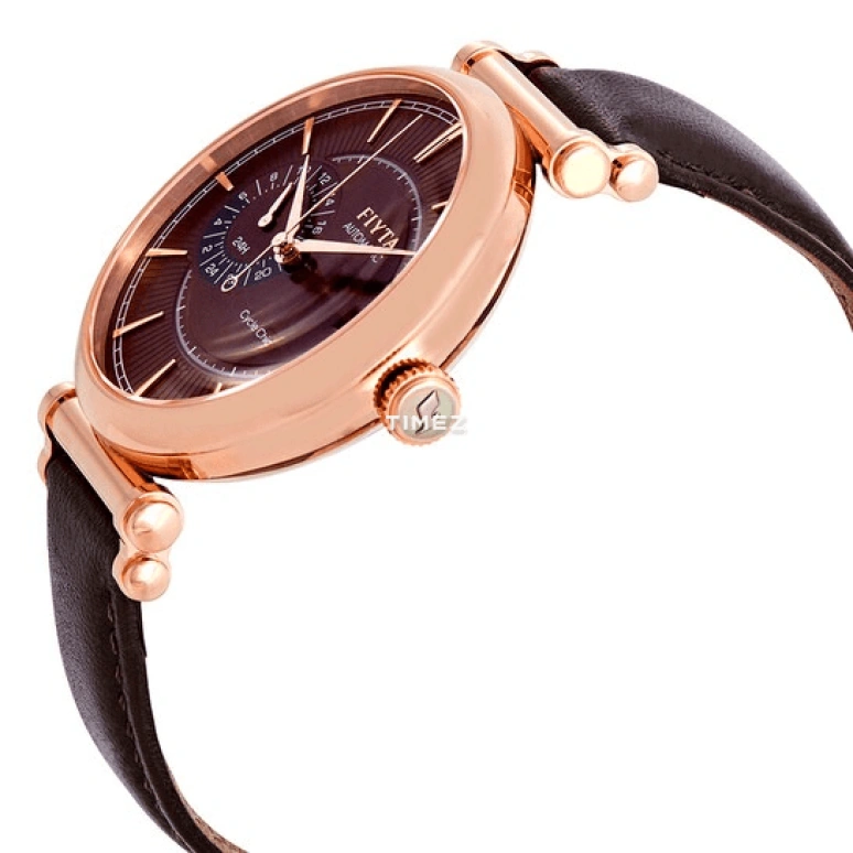 FIYTA,IN 41.50mm,41.50mm,Stainless Steel,Brown,Automatic,Day,Sapphire,GA850001,GA850001.PSR