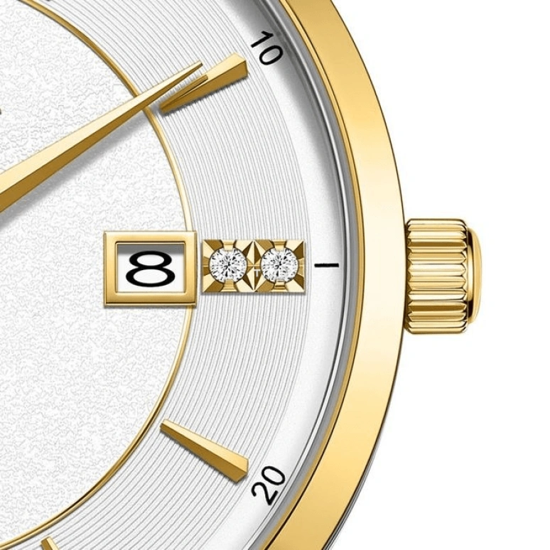 FIYTA,Other 41mm,41mm,Stainless Steel,Silver White,Quartz,Day,Sapphire,Crystal Glass,JG000888,JG000888.TWT
