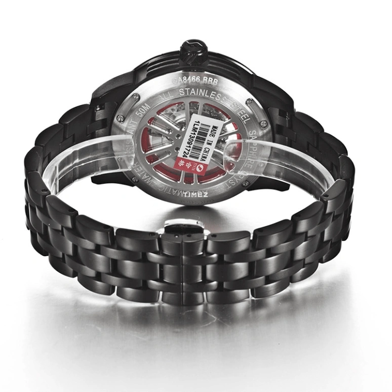 FIYTA,Extreme 42mm,42mm,Stainless Steel,Black,Automatic,Sapphire,Crystal Glass,Round,GA8466,GA8466.BBB
