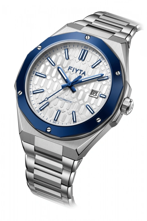 FIYTA,Extreme 44.50mm,44.50mm,Stainless Steel,White,Automatic,Day,Sapphire,GA866017,GA866017.WWW