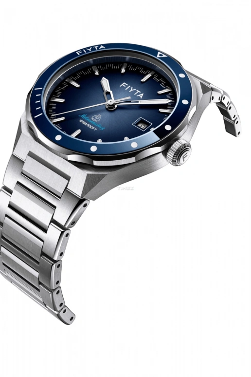 FIYTA,Aeronuatics 42mm,42mm,Stainless Steel,Blue,Automatic,Day,Sapphire,GA880112,GA880112.WLW