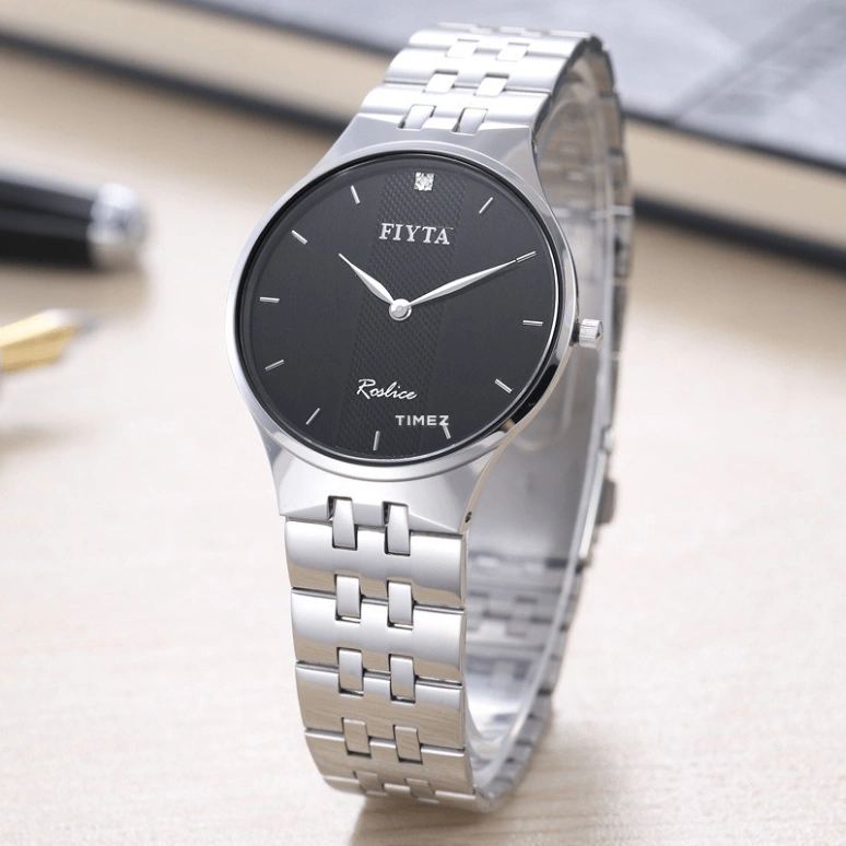 FIYTA,Joyart 36mm,36mm,Stainless Steel,Black,Quartz,Sapphire,Crystal Glass,Round,G1246,G1246.WBWD