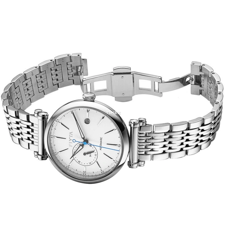 FIYTA,IN 41.50mm,41.50mm,Stainless Steel,White,Automatic,Day,Sapphire,GA850002,GA850002.WWW