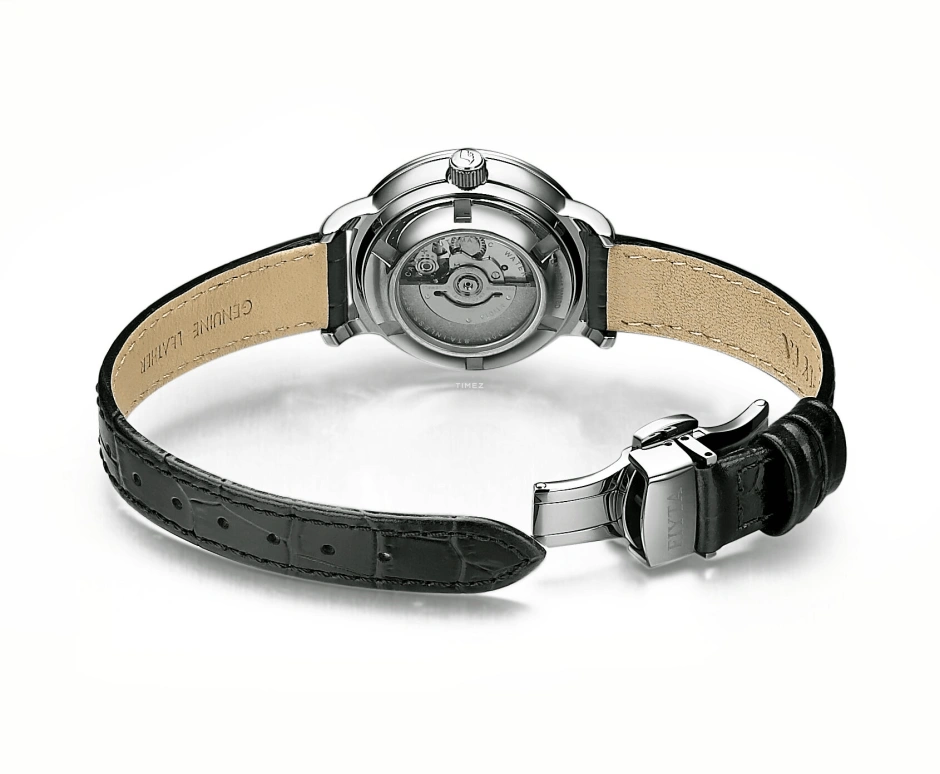 FIYTA,Floriography 30.10mm,30.10mm,Stainless Steel,Silver,Automatic,Day,Sapphire,LA802011,LA802011.WWBD