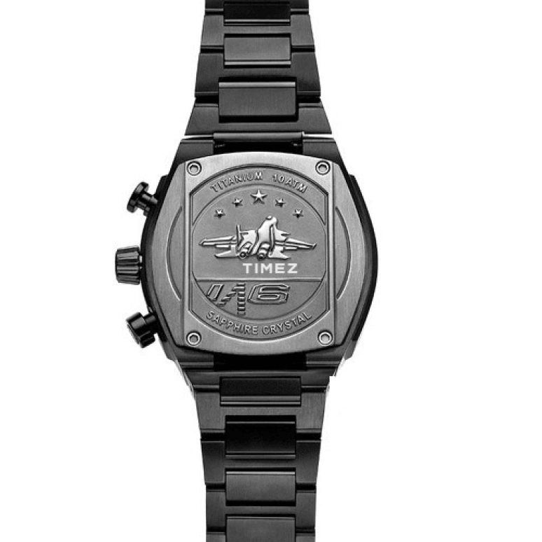 FIYTA,Mach 45mm,45mm,Titanium,Black,Automatic,Chronograph,Day,Anti-magnetic,GA8540,GA8540.BBB
