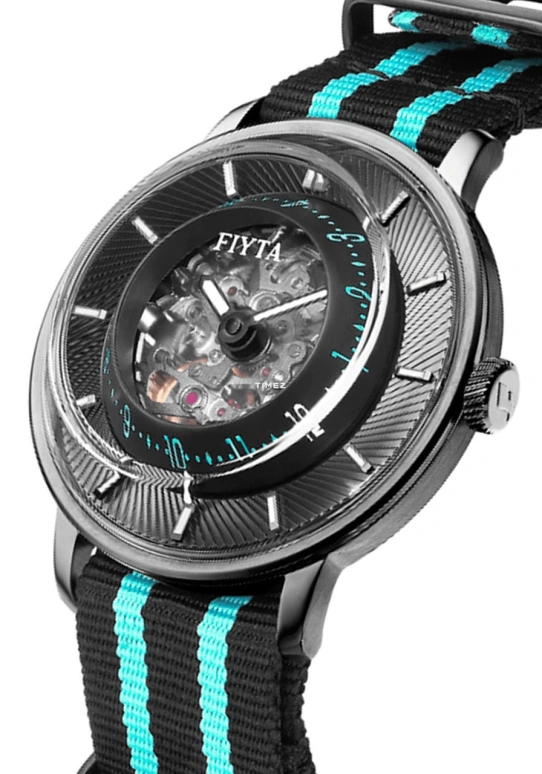 FIYTA,Extreme 45mm,45mm,Stainless Steel,Steel Black,Automatic,Sapphire,Crystal Glass,Round,WGA868003,WGA868003.BBB