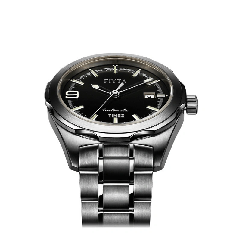 FIYTA,Aeronuatics 42mm,42mm,Stainless Steel,Black,Automatic,Day,Sapphire,GA8592,GA8592.WBW