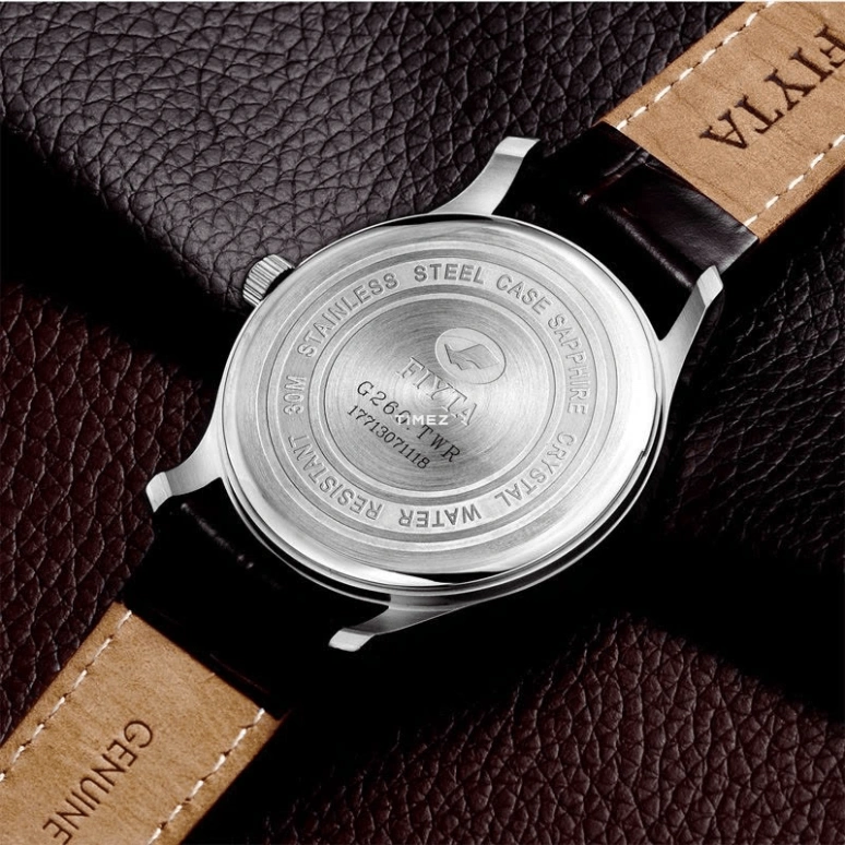 FIYTA,Joyart 39mm,39mm,Stainless Steel,White,Quartz,Day,Sapphire,Crystal Glass,G260,G260.TWR