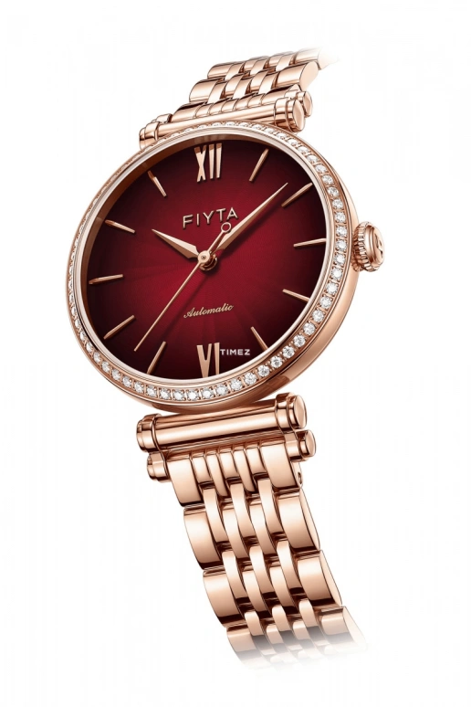 FIYTA,IN 34mm,34mm,Stainless Steel,Red,Automatic,Sapphire,Round,LA850016,LA850016.PRPD