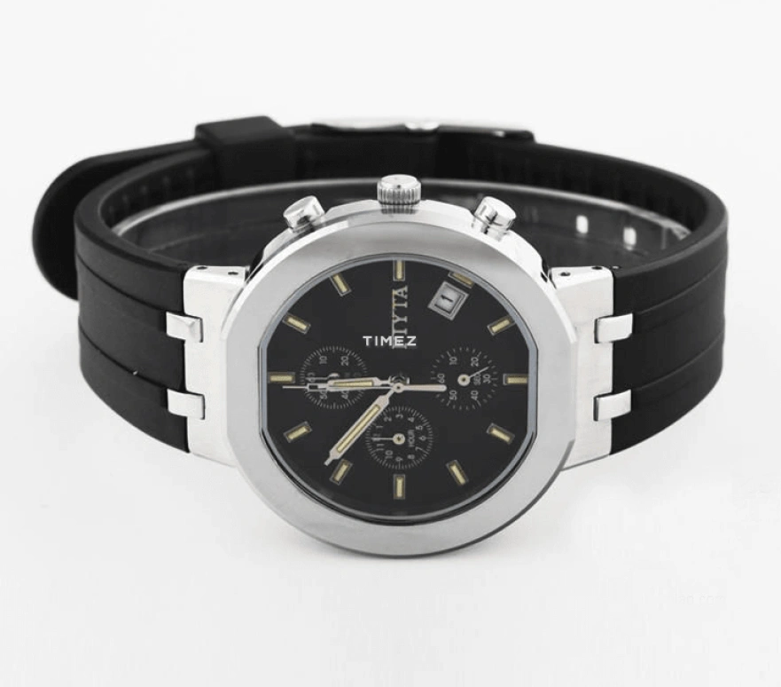 FIYTA,Aeronuatics 38.50mm,38.50mm,Stainless Steel,Black,Quartz,Chronograph,Day,G776,G776.WBBT