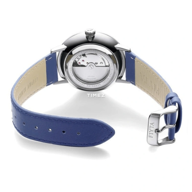 FIYTA,Classic 41mm,41mm,Stainless Steel,White,Automatic,Day,Sapphire,Crystal Glass,GA802057,GA802057.WWL