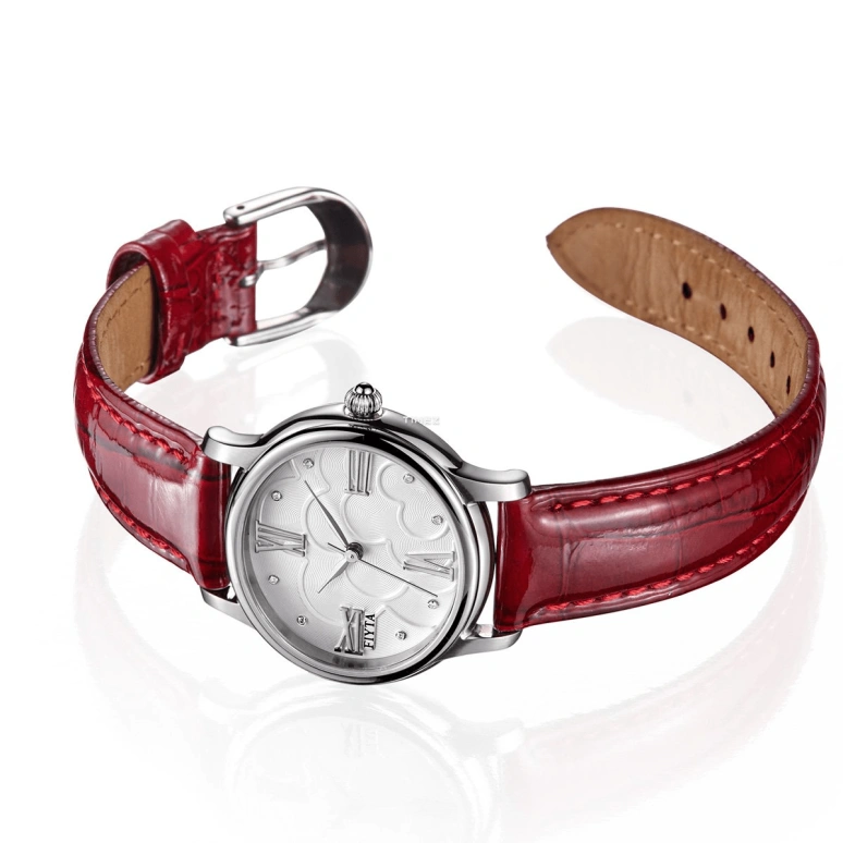 FIYTA,Allure 32.50mm,32.50mm,Stainless Steel,Silver,Grey,Quartz,Sapphire,Crystal Glass,Round,L575,L575.WWSD