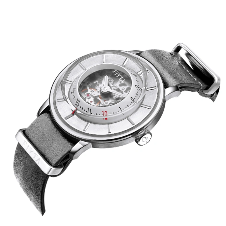 FIYTA,Extreme 45mm,45mm,Stainless Steel,Silver,Automatic,Round,WGA868000,WGA868000.WWB