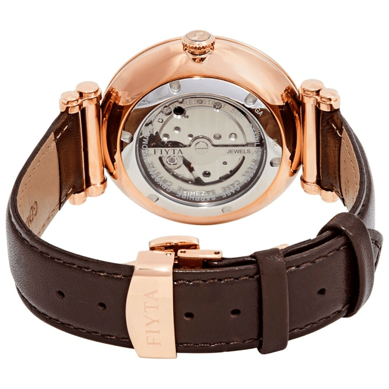 FIYTA,IN 41.50mm,41.50mm,Stainless Steel,Silver White,Automatic,Day,Sapphire,GA850008,GA850008.PWK