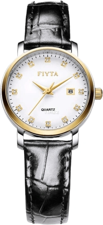 FIYTA,Classic 27.50mm,27.50mm,Stainless Steel,White,Quartz,Day,Sapphire,L802029,L802029.TWB