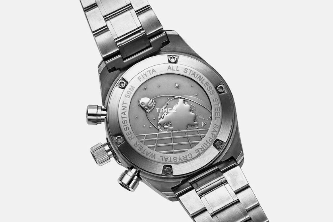 FIYTA,Aeronuatics 44mm,44mm,Stainless Steel,Black,Automatic,Chronograph,Day,Dule Time,GA8370,GA8370.WBW