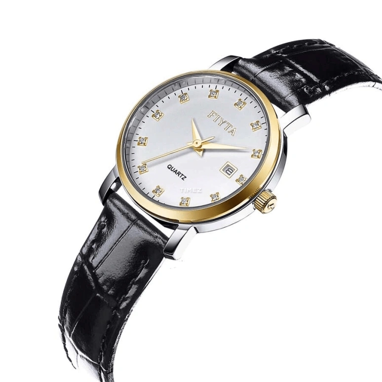 FIYTA,Classic 27.50mm,27.50mm,Stainless Steel,White,Quartz,Day,Sapphire,L802029,L802029.TWB