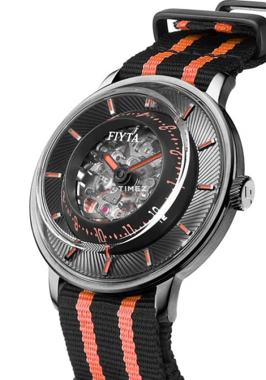 FIYTA,Extreme 45mm,45mm,Stainless Steel,Black,Automatic,Round,WGA868001,WGA868001.BBB