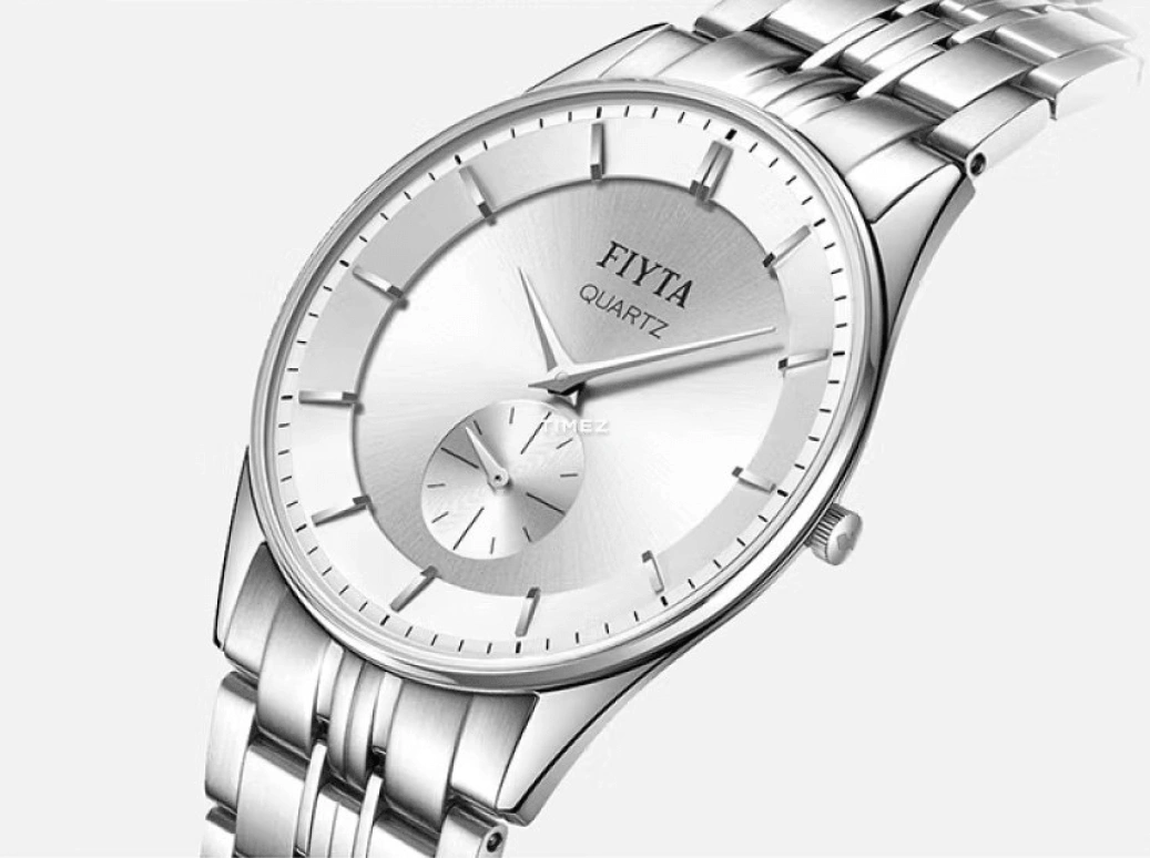 FIYTA,Joyart 42mm,42mm,Stainless Steel,Silver,Quartz,Sapphire,Glass,Round,G278,G278.WWW