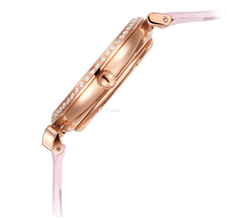 FIYTA,Young+ 32mm,32mm,Stainless Steel,Rose Gold,White,Quartz,Day,Sapphire,DL851002,DL851002.PWQD