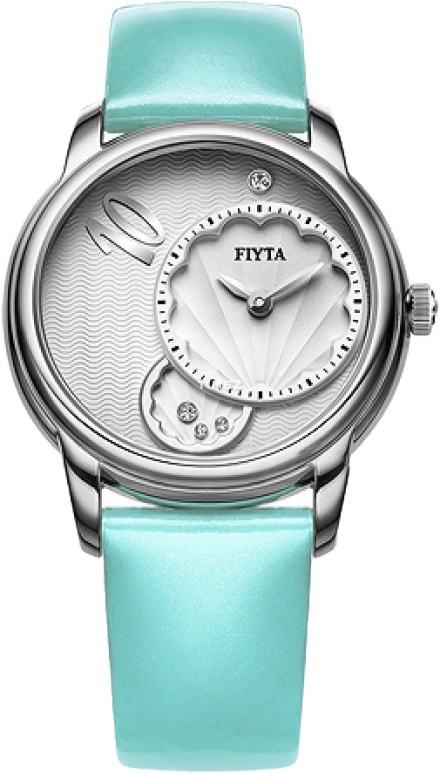 FIYTA,Allure 35mm,35mm,Stainless Steel,Silver,Quartz,Round,L1560,L1560.A.013
