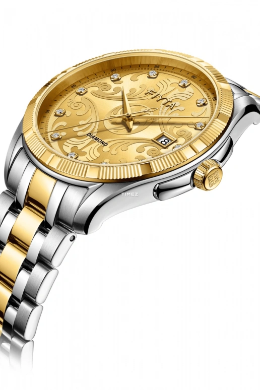 FIYTA,Pray 42mm,42mm,Stainless Steel,Gold,Automatic,Day,Sapphire,GA888001,GA888001.TGT