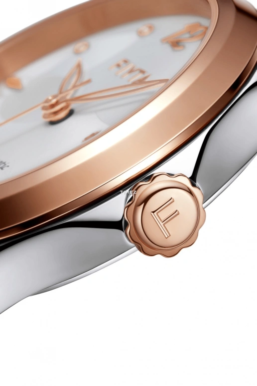FIYTA,Floriography 30.50mm,30.50mm,Stainless Steel,Silver White,Automatic,Day,Sapphire,LA805005,LA805005.MWM