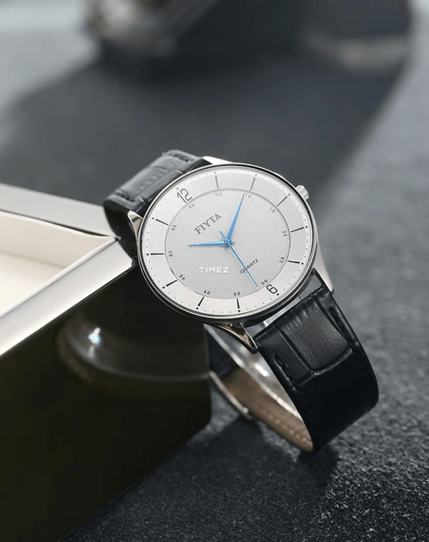 FIYTA,Joyart 39mm,39mm,Stainless Steel,Silver,Quartz,Sapphire,Glass,Round,G800003,G800003.WWB