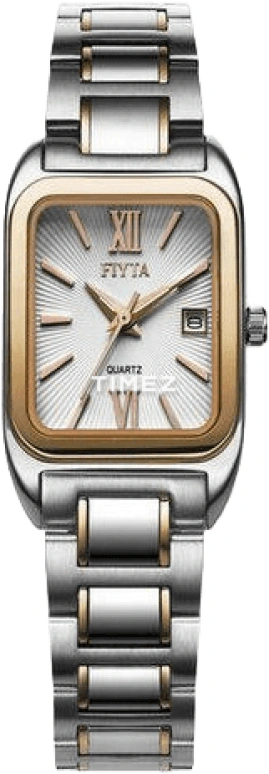 FIYTA,Classic 24mm,24mm,Stainless Steel,White,Quartz,Day,Sapphire,Crystal Glass,L237,L237.MWM