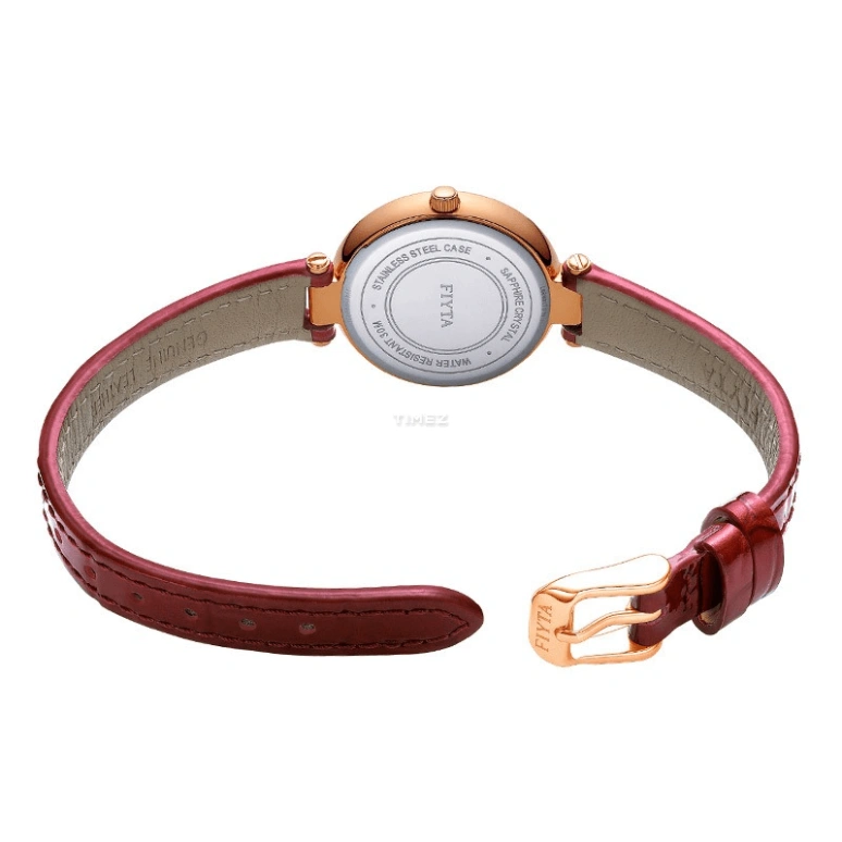 FIYTA,Allure 30mm,30mm,Stainless Steel,White,Quartz,Day,Sapphire,L800017,L800017.PWR