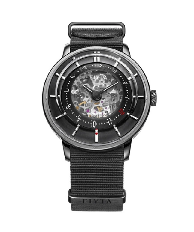 FIYTA,Extreme 45mm,45mm,Stainless Steel,Black,Automatic,Sapphire,Crystal Glass,Round,WGA868000,WGA868000.BBB