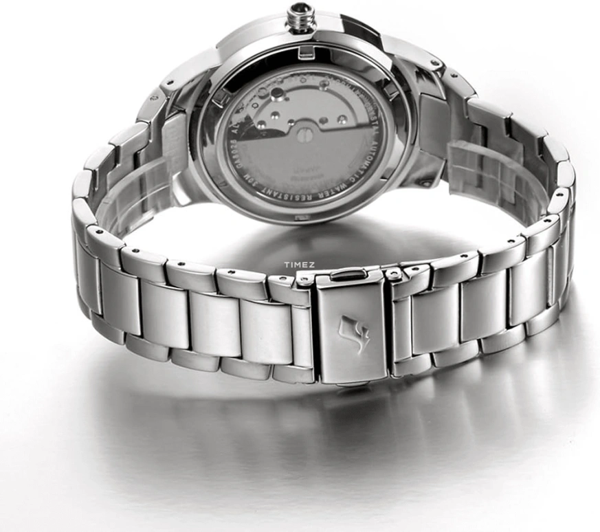 FIYTA,Tempting 37.50mm,37.50mm,Stainless Steel,Black,Automatic,Day,Sapphire,Glass,GA8026,GA8026.WBW