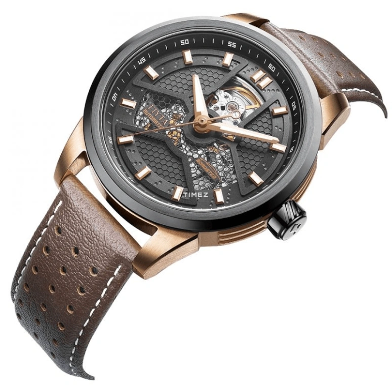 FIYTA,Extreme 42mm,42mm,Stainless Steel,Rose Gold,Black,Automatic,Sapphire,Round,GA866002,GA866002.MBR